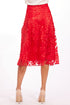 Amanda Skirt - Red Vine